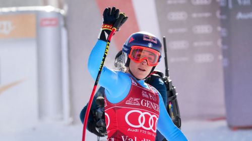 Sofia, happy and increasingly leader: "What a team, we dedicate it to Tomba. The best super-g of my career"