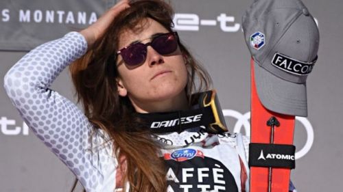 What a fear for Sofia Goggia: road accident at Sestriere, the Olympic champion unharmed