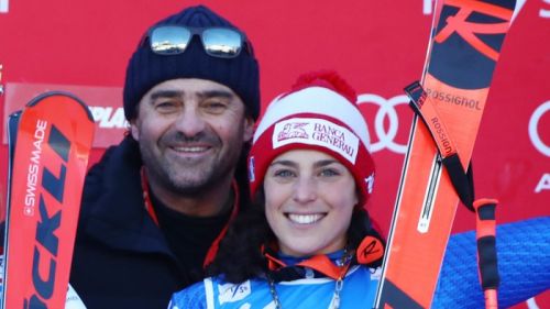 Tomba-Brignone, a new duet at CasaSkySport: "Alberto? He gave me a thousand tips"
