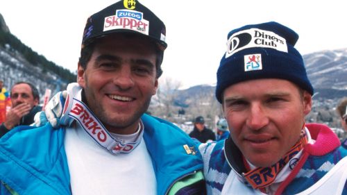 Tomb and Girardelli, what a show: the two champions present for the night before the 3Tre