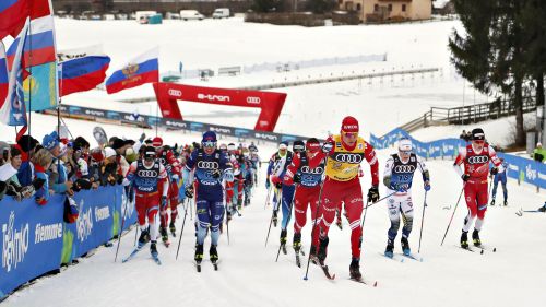 De Fabiani stratosferico! L'azzurro secondo solo ad Alexander Bolshunov nella mass start della Val di Fiemme
