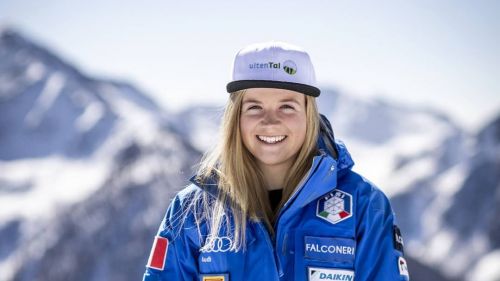 Unterholzner in front of everyone, but what a battle for the "scudetto" of the women's slalom ...
