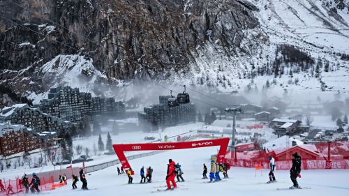 All right." in Val d''Isère: the first of the two tests starts towards the descents on Friday and Saturday