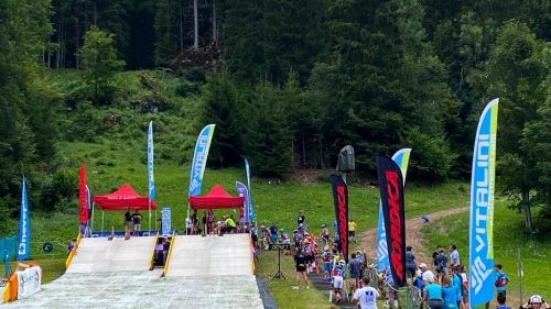 Here is the first "Vitalini Start Contest" in Falcade: "In winter we will be back with many events"