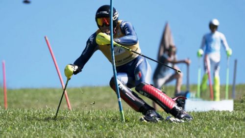 L'Italia chiude in trionfo il Mondiale: doppietta Gritti-Zamboni in slalom e Frau saluta alla grande