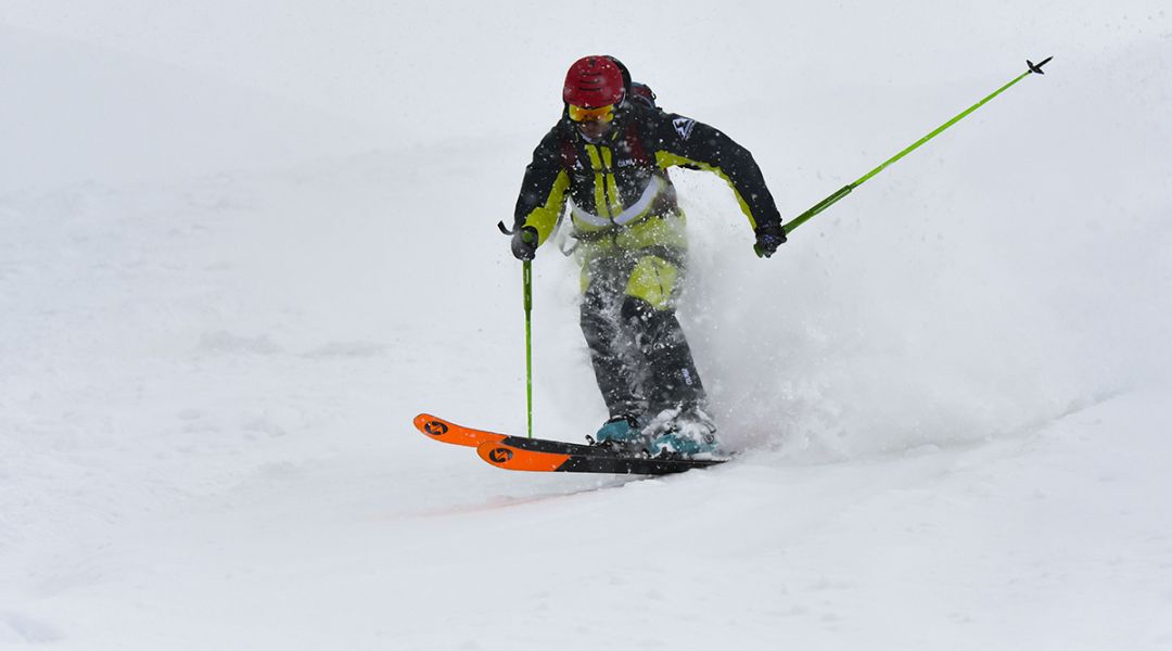 Federico Mezzavilla al test di Blizzard Zero G 95 (2025)