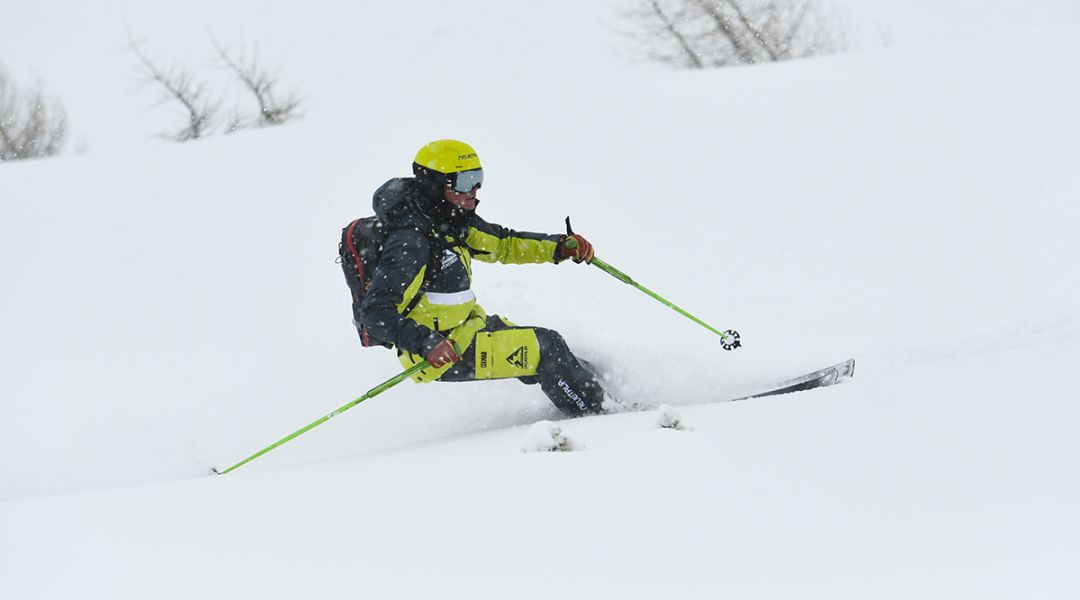 Federico Secchi al test di K2 Mindbender 99Ti (2024)