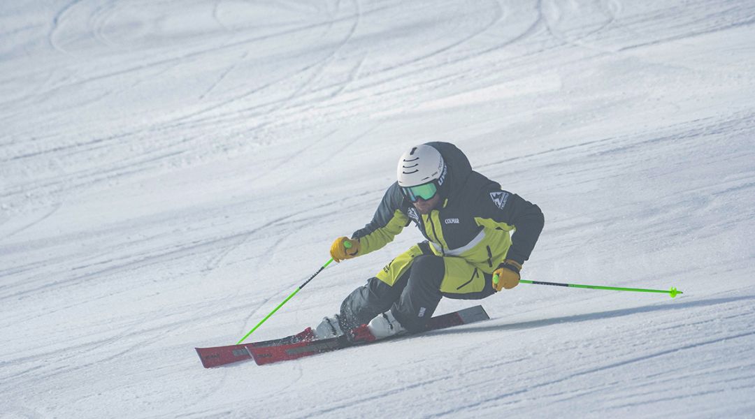 Gianluca Branciaroli al test di Atomic Redster G9 RS Revoshock (2023)