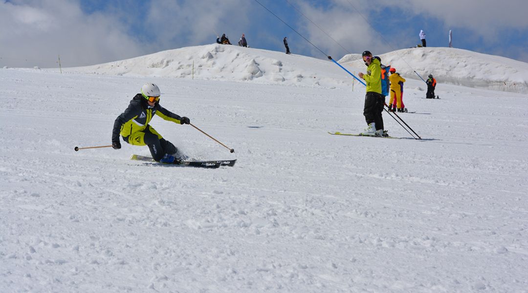 Isabel Anghilante al test di Head Supershape e-Speed (2023)