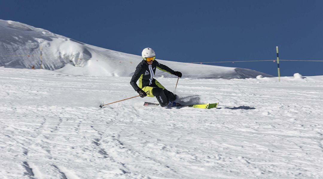Isabel Anghilante al test di Volkl Racetiger SL Master (2024)