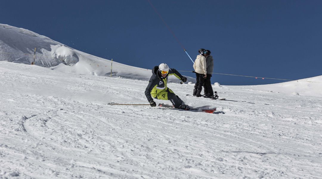 Stefano Belingheri al test di Volkl Racetiger GS Master (2023)
