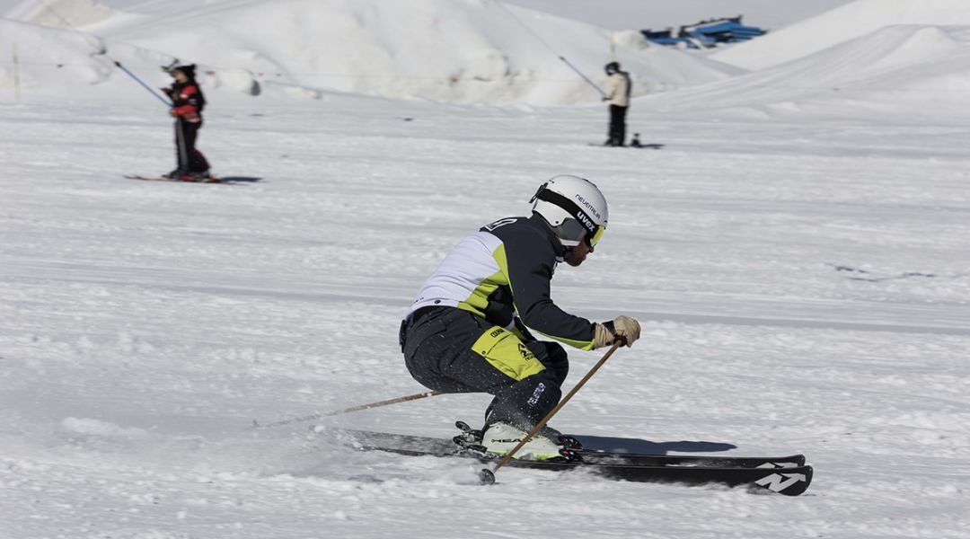 Gianluca Branciaroli al test di Nordica Dobermann Spitfire 76 Pro (2023)