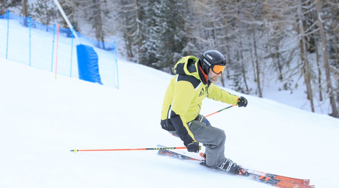 Andrea Gerosa al test di Rossignol Forza 70+ Ti Master (2024)