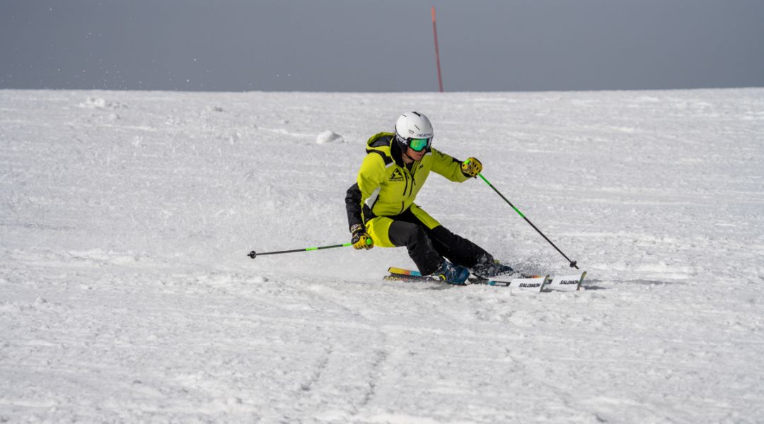 Giulia Antonucci al test di Salomon Addikt Pro 76 (2026)