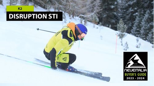 K2  disruption sti - neveitalia - ski test - 2023-2024