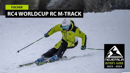 Fischer  rc4 worldcup rc m-track- neveitalia - ski test - 2023-2024