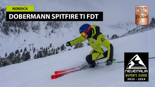 Nordica  dobermann spitfire ti fdt - neveitalia - ski test - 2023/2024