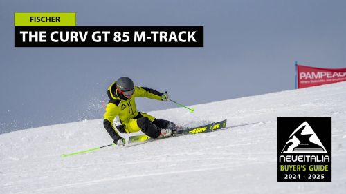 Fischer the curv gt 85 m-track -  neveitalia ski-test 2024/2025