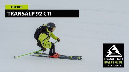 Fischer transalp 92 cti  - neveitalia ski-test 2024/2025