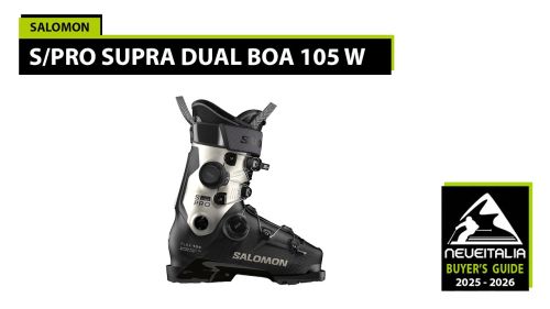 Salomon s/pro supra dual boa 105 w  - neveitalia ski-test 2025/2026