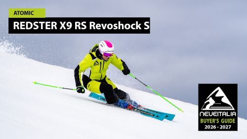 Atomic redster x9rs revoshock s - neveitalia ski-test 2026/2027