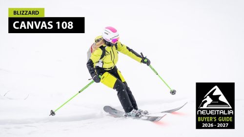 Blizzard canvas 108 - neveitalia ski -test 2026/2027