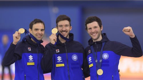 Speedskating: Italia d'Argento nella Team Pursuit maschile ai Campionati Mondiali di Hamar