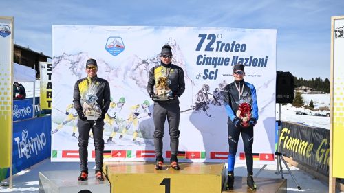 Tommaso Giacomel e Justine Braisaz vincono la gara di sci di fondo del Trofeo Cinque Nazioni