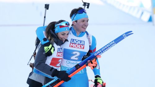 Vittozzi - Giacomel coppia di Bronzo nella Single Mixed mondiale vinta dalla Norvegia