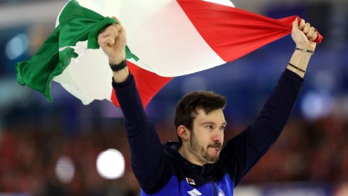 Speedskating: marcia trionfale di Ghiotto nei 10.000 metri di Stavanger