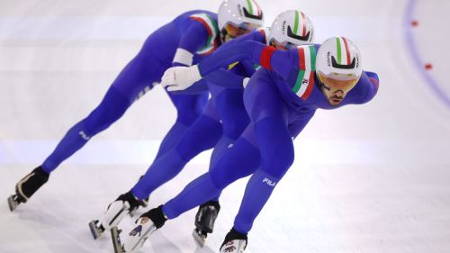 Speed Skating: Italia nella storia! Vince per la prima volta l'Oro nella Team Pursuit maschile