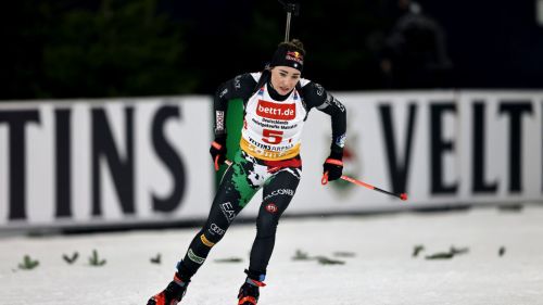 Wierer nella sua Anterselva: