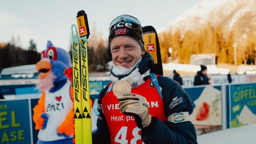 Mondiali Biathlon: A Lenzerheide Johannes Boe scrive 12 con l'Oro nella Pursuit, quinto Giacomel