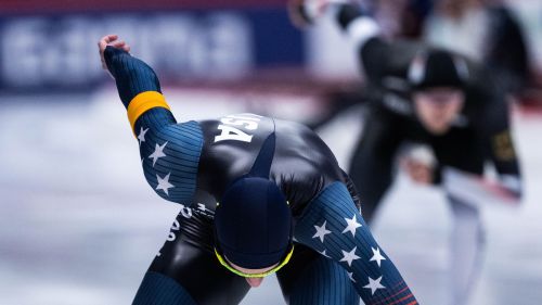 Speedskating: Jordan Stolz inizia la sua campagna olimpica con l'Oro nei 1000.
