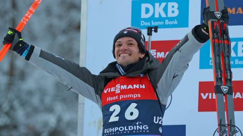 Biathlon: Giacomel trionfa nella Mass Start di Ruhpolding battendo Laegreid e Johannes Boe