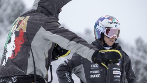 Secondo giorno a Cervinia per Bassino, Curtoni e Brignone, terminato col sorriso il lavoro di Goggia allo Stelvio