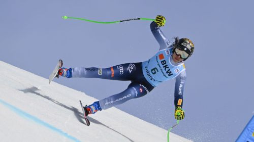 Solo Venier impedisce un'altra doppietta azzurra a Crans-Montana: Brignone è 2^ a 4 centesimi, Bassino 3^ a 0