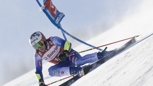 Ecco la night race di gigante: De Aliprandini con il n° 12, Vinatzer con il 14, Odermatt con il 7 a Schladming