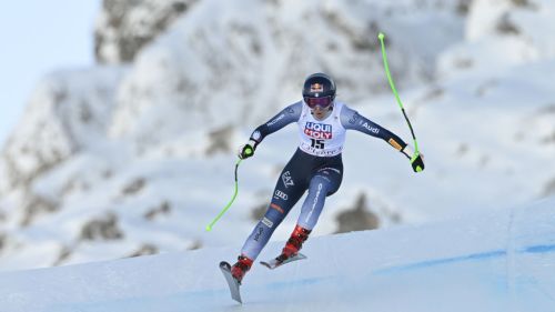 Goggia di nuovo in rosso, Shiffrin solidissima al comando della generale. Huetter, che continuità
