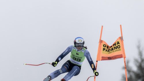 Weidle precede Raedler e Huetter, già veloci: ok Nicol Delago e nella seconda parte anche Brignone