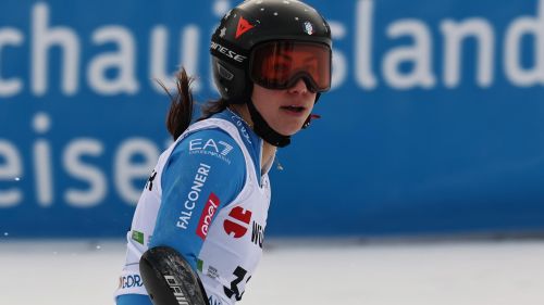 Pazzaglia, che peccato! Alice esce quando era al comando, slalom di Sundsvall-Nolby a Bostroem Mussener
