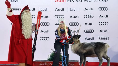 Shiffrin e il nome della sua settima renna: