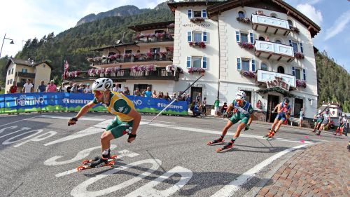 Coppa del Mondo di skiroll, finale tutto azzurro in Val di Fiemme con lo scontro Tanel-Dellagiacoma