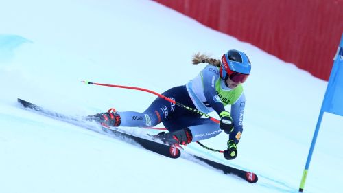 Allemand, che gioia il podio in casa: Sara terza (davanti a Zenere) nel super-g bis di Bardonecchia che è di Fest