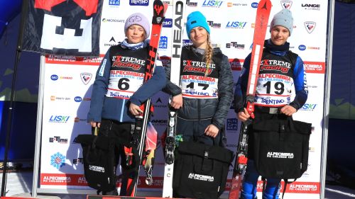 Ludovica Vottero e Giovanni Ceccarelli, capolavori d'oro in gigante per aprire l'AlpeCimbra Fis Children Cup