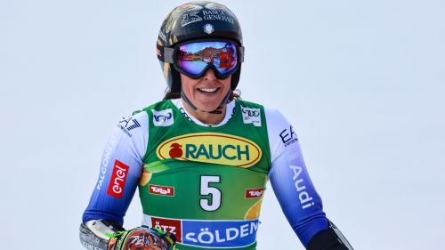 Brignone è tutto sommato contenta: 