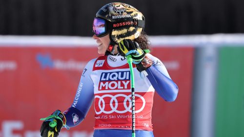 Brignone sempre davanti in discesa e... con un grande sogno: