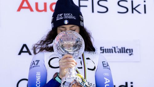 Masterclass di Lara Gut-Behrami sulla 'Challenger': super-g pazzesco e sesta coppa, Brignone