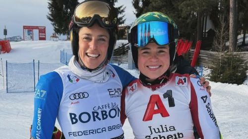 Ecco il primo podio nella velocità di Ilaria Ghisalberti! Nella discesa bis di Coppa Europa domina Grob
