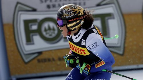 Pettorale 1 per Hector, poi Brignone per l'attacco alla 